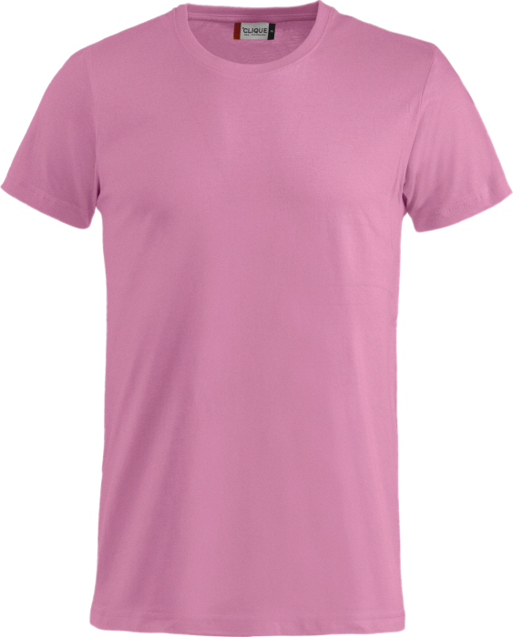 Clique - Basic Cotton T-Shirt - Pink