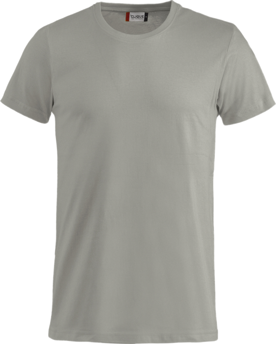 Clique - Basic Cotton T-Shirt Kids - Silver