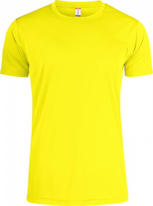 Clique - Active Sports T-Shirt Polyester - Giallo