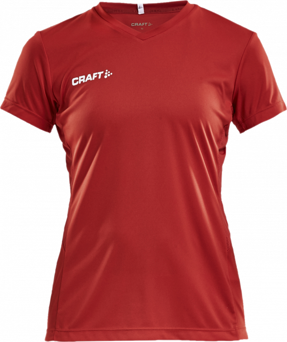 Craft - Squad Solid Go Jersey Women - Czerwony
