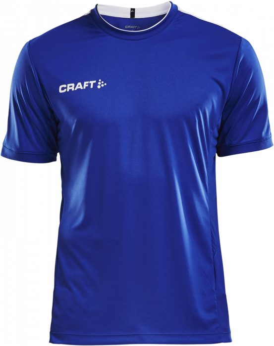 Craft - Progress Trænings T-Shirt Junior - Blå & hvid