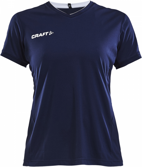 Craft - Progress Trænings T-Shirt Dame - Navy blå & hvid