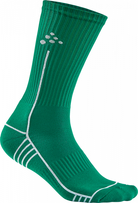Craft - Progress Mid Sock - Grøn & hvid