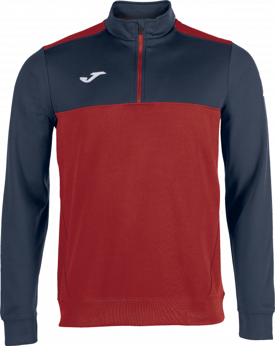 Joma - Winner Sweatshirt Top - Granatowy & czerwony