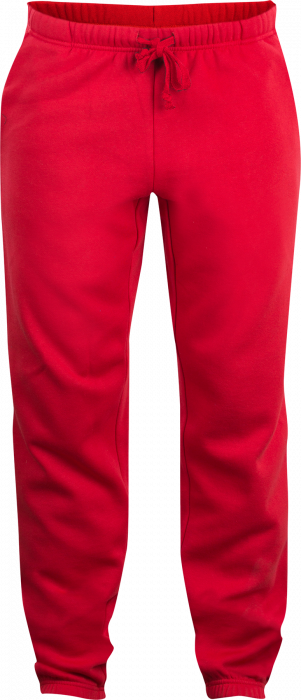 Clique - Basic Sweat Pants In Cotton - Rouge