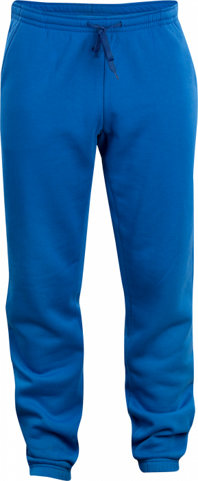 Clique - Basic Sweat Pants In Cotton - Królewski błękit