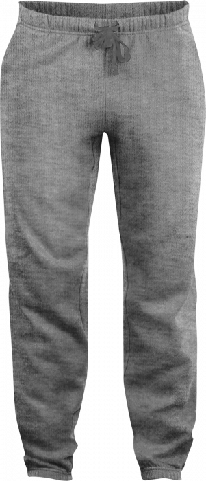 Clique - Basic Sweat Pants Jr. In Cotton - Grey melange